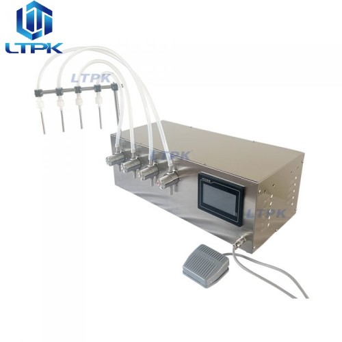 4 heads high quality liquid dispensing filler