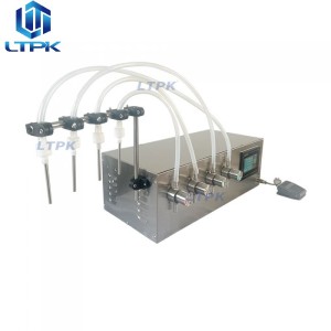 4 heads high quality liquid dispensing filler 