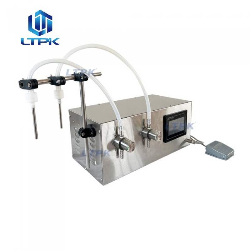High quality 2 heads magnetic pump liquid filler 