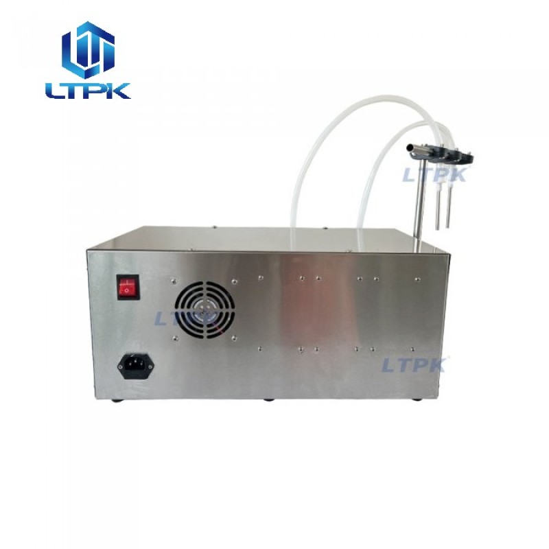 High quality 2 heads magnetic pump liquid filler 
