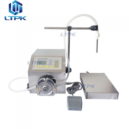 Single nozzle large flow peristaltic pump liquid filler 6L/min