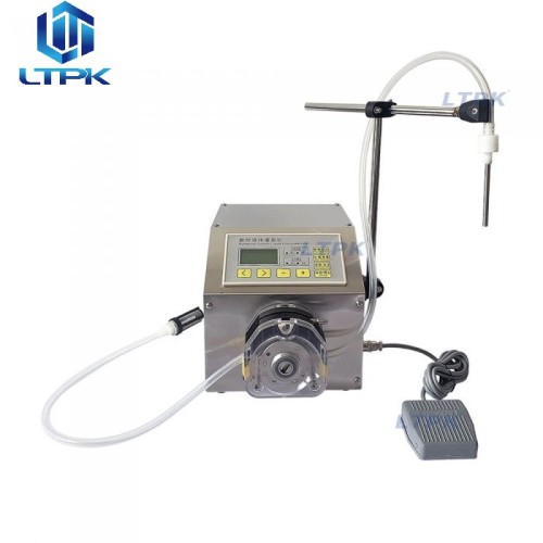 Single nozzle large flow peristaltic pump liquid filler 6L/min