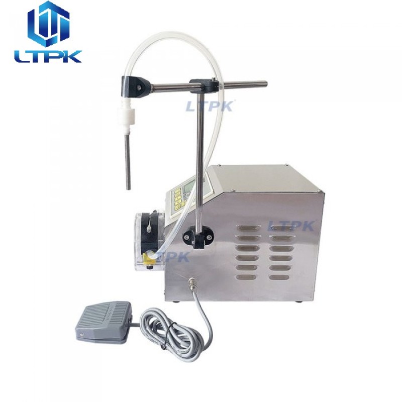 Single nozzle large flow peristaltic pump liquid filler 6L/min 
