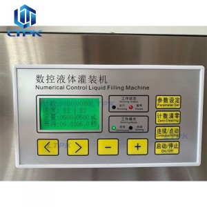 2-head lifting nozzles numerical control filler for thin liquids 