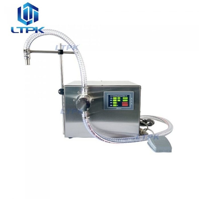 22L/min touch screen single nozzle magnetic pump liquid filler 