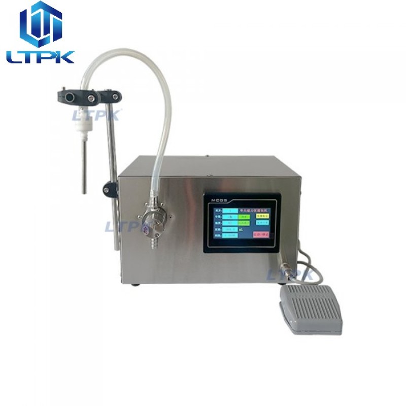 5L/min single nozzle magnetic pump liquid filler 