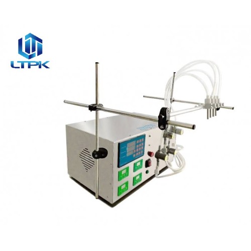 4 nozzles 4L/min magnetic pump liquid filler 3-1000ml