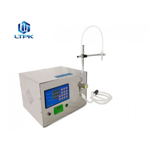 Single nozzle 4L/min magnetic pump liquid filler 3-1000ml