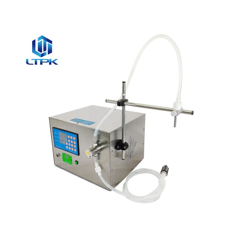 Single nozzle 4L/min magnetic pump liquid filler 3-1000ml 