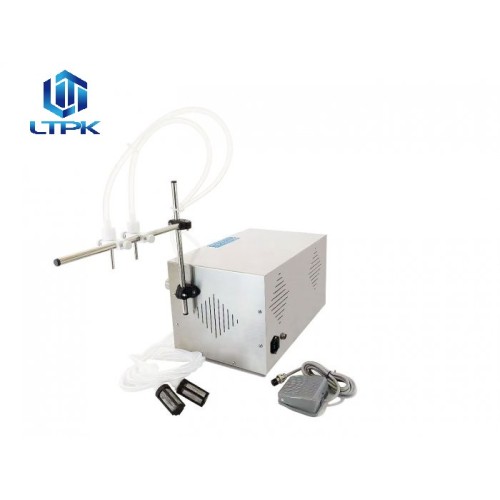 2 nozzles 4L/min magnetic pump liquid filler 3-1000ml