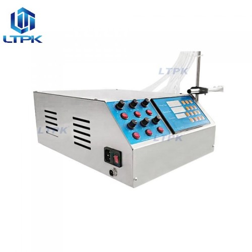 6 nozzles 650ml/min peristaltic pump liquid filler 0-50ml