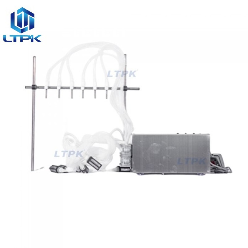 6 nozzles 650ml/min peristaltic pump liquid filler 0-50ml 
